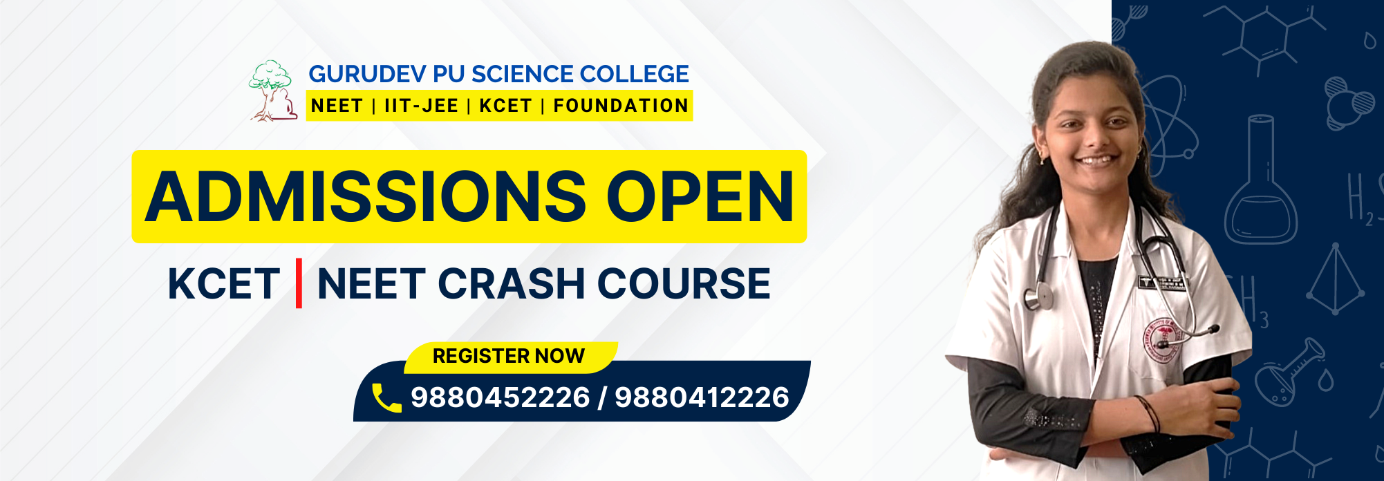 ADMISSIONS OPEN